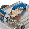 Optional rock vise with cross feed adjustment