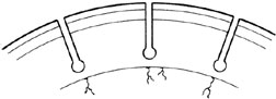 Drawing of Cracks in Steel Center